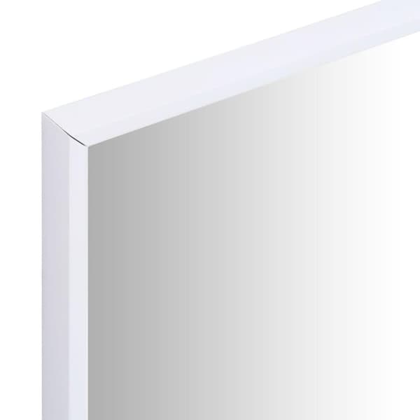 vidaXL Speil hvit 80x60 cm