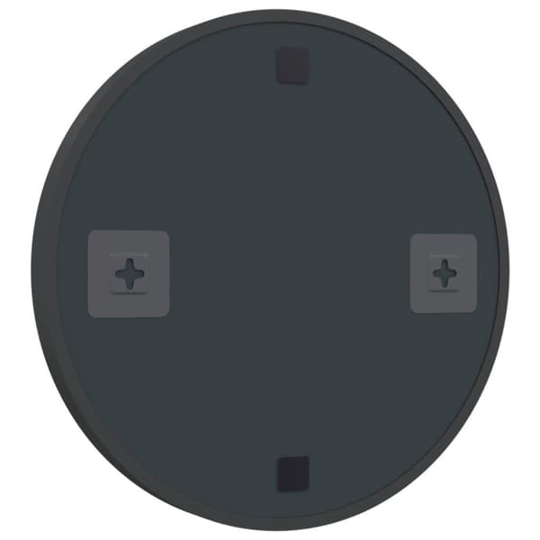 vidaXL Veggspeil 40 cm svart