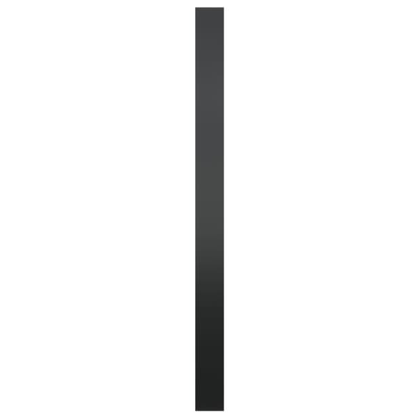 vidaXL vægspejl 40 cm sort