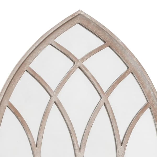 vidaXL Hagespeil sand 100x45 cm for utendørs bruk jern