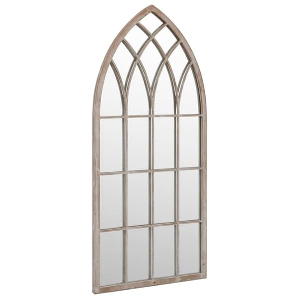 vidaXL spejl 70x30 cm jern sandfarvet