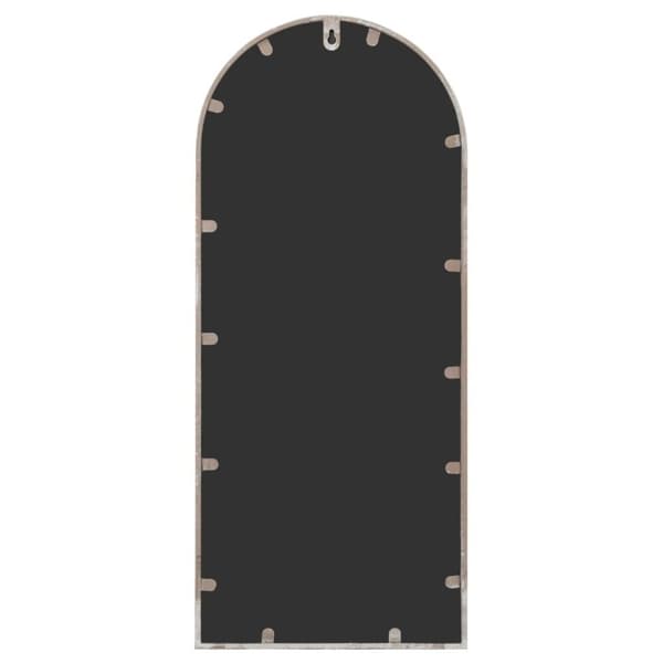 vidaXL Spegel sandfärgad 100x45 cm järn för inomhusbruk
