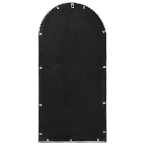 vidaXL Spegel sandfärgad 90x45 cm järn för inomhusbruk