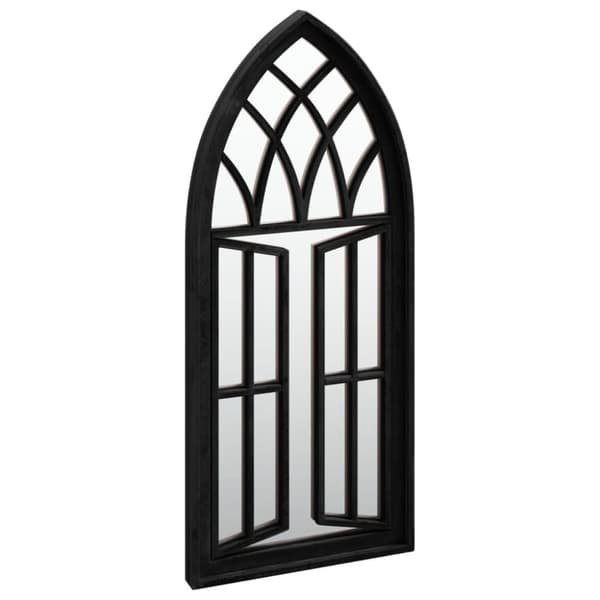 vidaXL spejl 70x30 cm jern sort