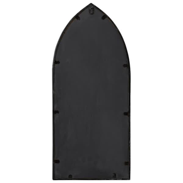 vidaXL spejl 70x30 cm jern sort