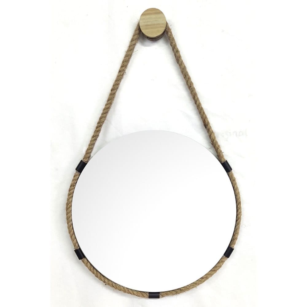 Väggspegel DKD Home Decor Glas Gyllene Järn (40 x 3 x 55 cm)