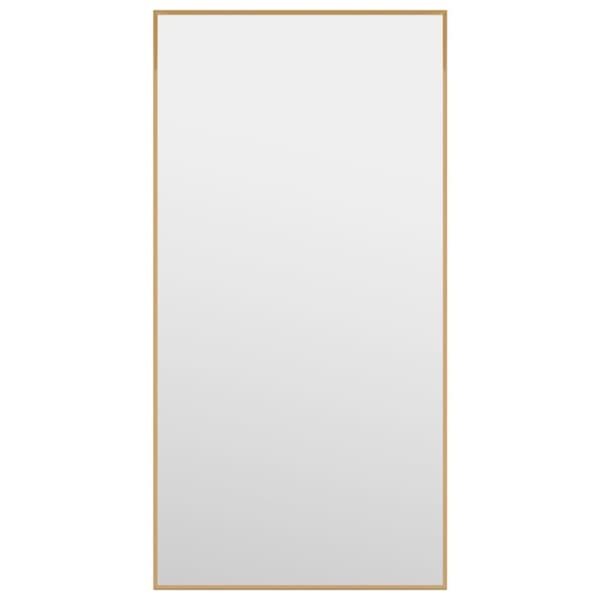 vidaXL Ovipeili kulta 30x60 cm lasi ja alumiini