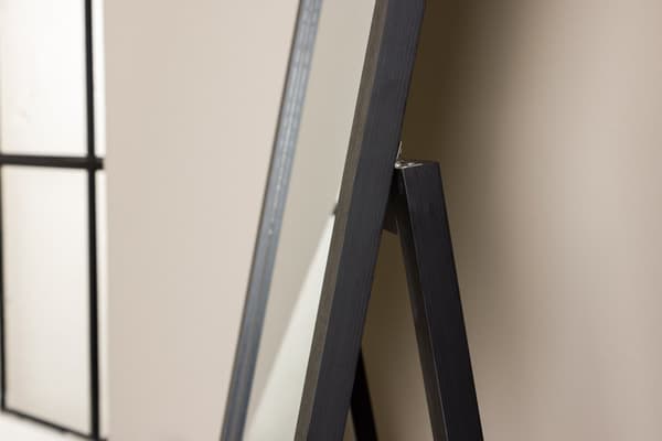 Spejl, Sebring, 55 x 170 cm, Sort