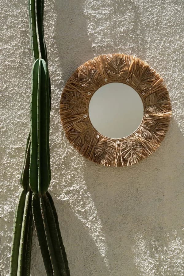 Palmetræ Spejlet - Naturfarve - M