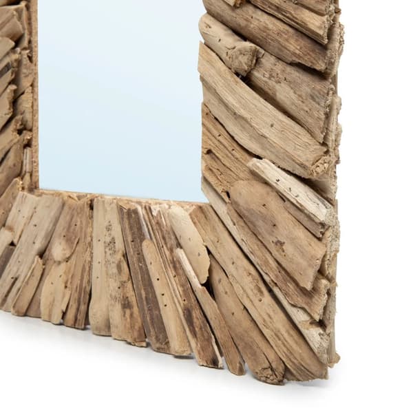 Driftwood Indrammet Spejl - Natur - M