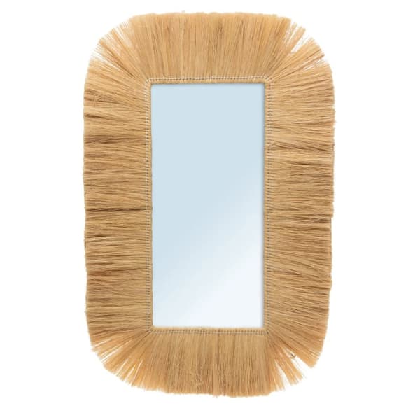 Jaipur Spejlet - Naturfarvet - L