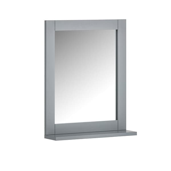 Peili, FRG129-SG, 40x10x49 cm, Hopeanharmaa