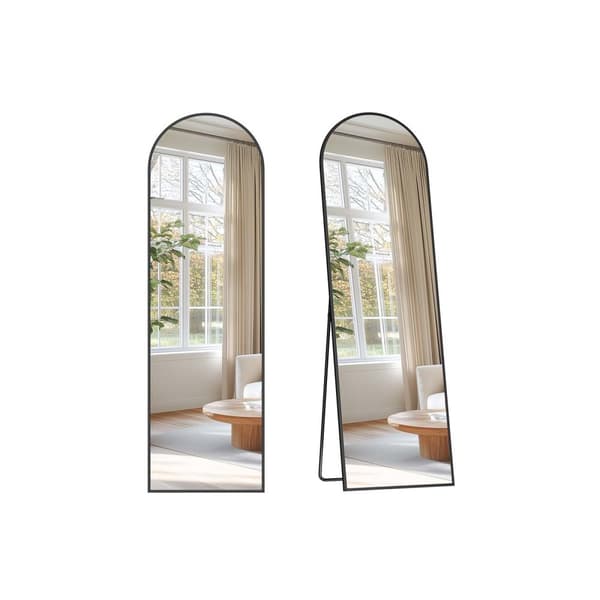 Koko vartalon peili, SONGMICS LFM031B01, 160x50 cm, Musta