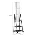 Miniatyrbillede 3 af 9: Fuldkrops Spejl, 42x155 cm, Sort