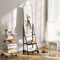 Miniatyrbillede 2 af 9: Fuldkrops Spejl, 42x155 cm, Sort