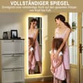 Miniatyrbild 4 av 9: Helfigursspegel, 150x40 cm, Transparent