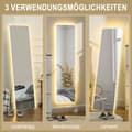 Miniatyrbild 8 av 9: Helfigursspegel, 150x40 cm, Transparent