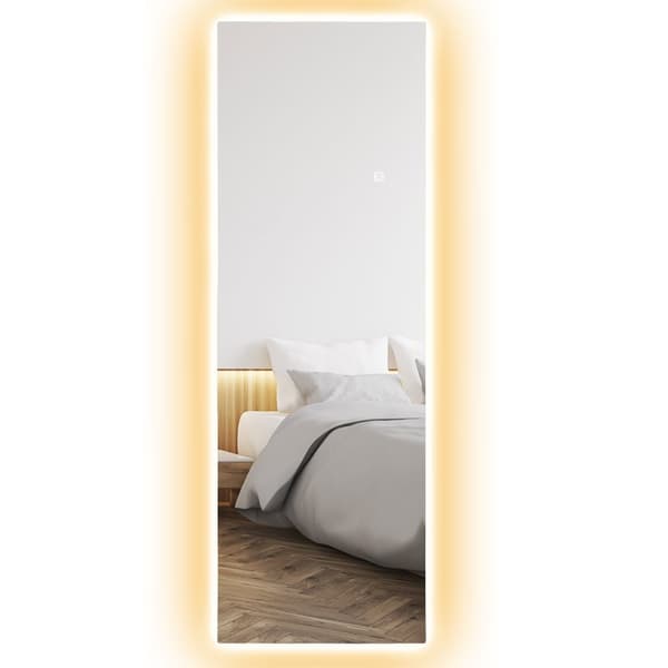 Fuldkrops Spejl, 40x120 cm, Transparent