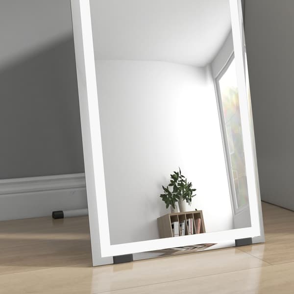 Helfigursspegel, 40x150 cm, Vit
