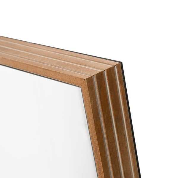 Fuldkrops Spejl, 125x45 cm, Natur