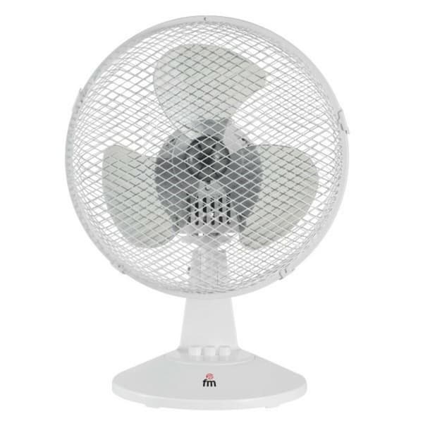 Bordsfläkt Grupo FM 65786 25 W Ø 23 cm Vit