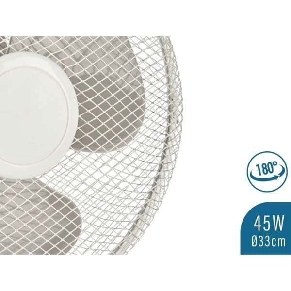 Bordsfläkt Argon FT-26A Vit 45 W 27 x 51 x 33,5 cm