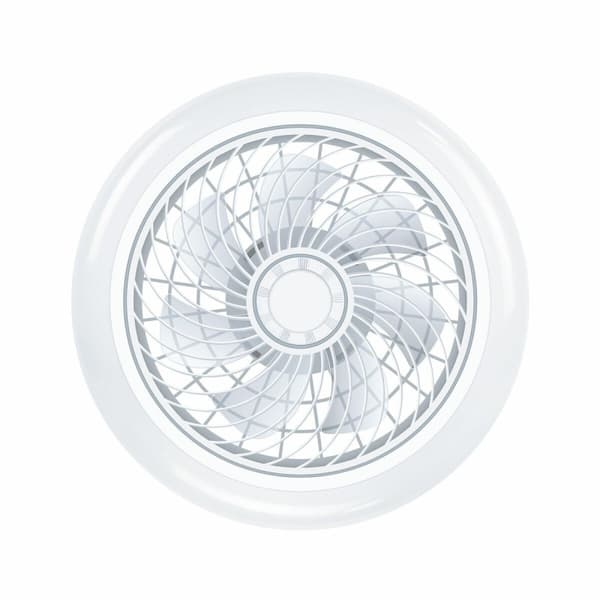 Takfläkt med belysning KSIX Siroco G (3000k - 6500k)