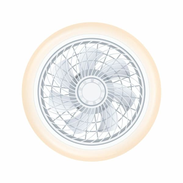 Takfläkt med belysning KSIX Siroco G (3000k - 6500k)
