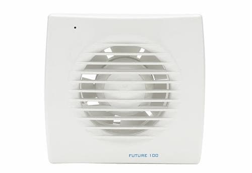 THERMEX Puhallin Fremex Future säädettävällä ajastimella (2-20 min.) Ilmavirta 95 m³/h, mitat 158x158/ø98 mm.