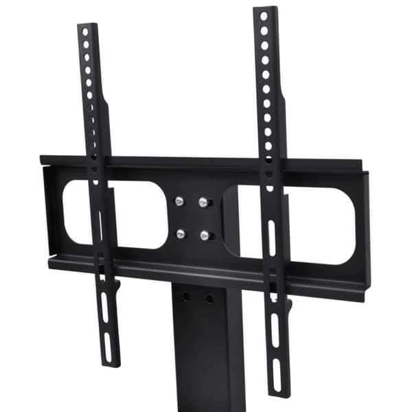 vidaXL TV-stativ med base jern svart 23-55
