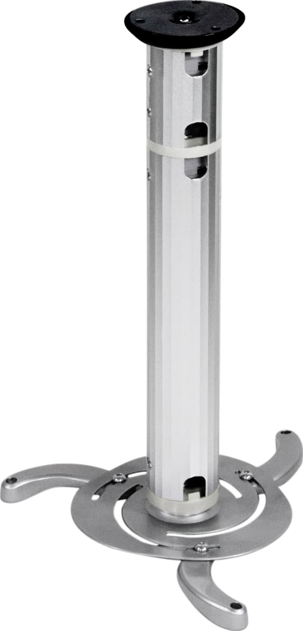 Ceiling mount for projector, max 10kg, silver