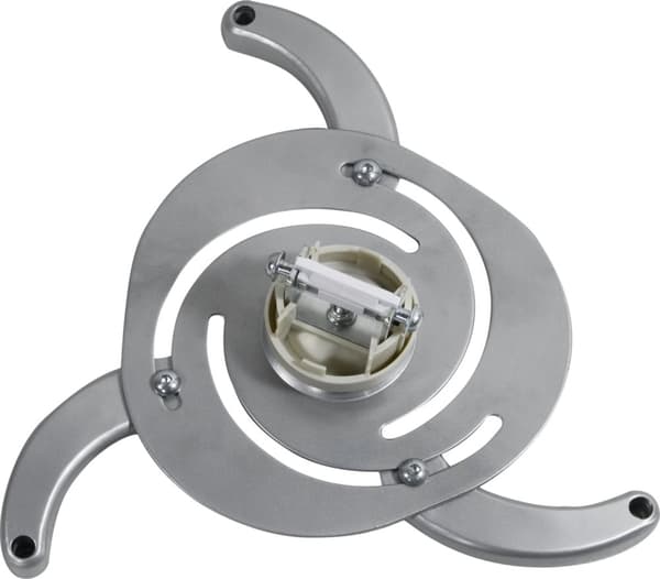 Ceiling mount for projector, max 10kg, silver