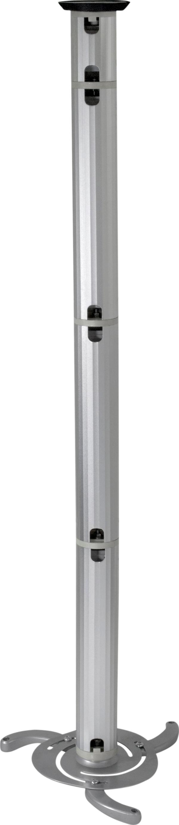 Ceiling mount for projector, max 10kg, silver
