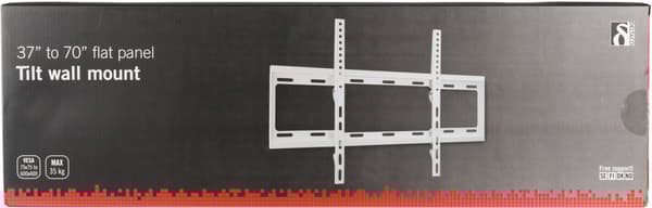 Wallmount TV screen 3770" max40kg VESA 75x75 to 600x400mm