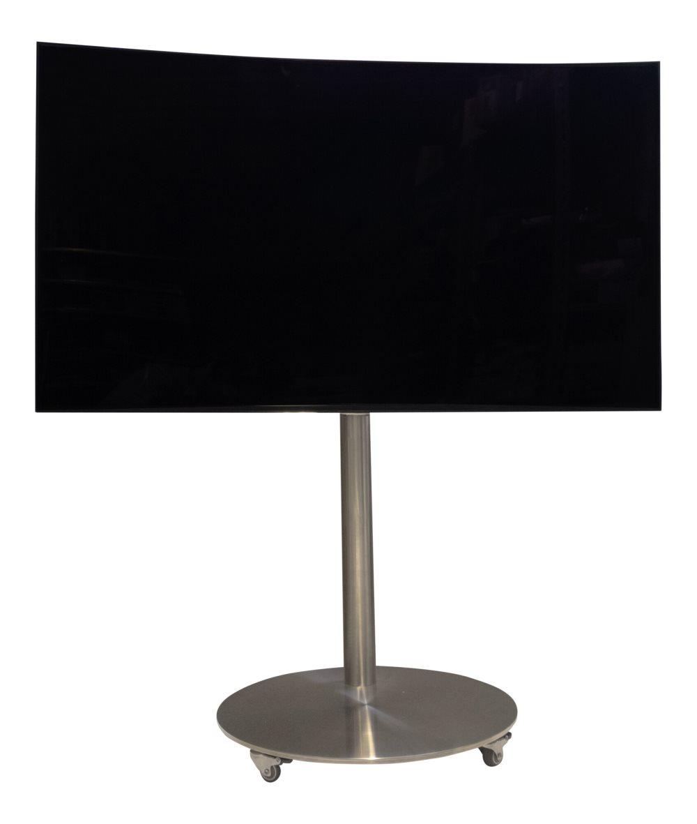 Sinox Tv Golvstativ på hjul med vridbar topp. Silver Aluminium