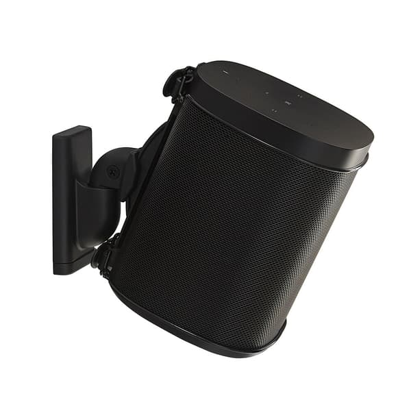 Veggfeste for Sonos One SL Play:1 Play:3 Single Svart