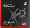 Miniatyrbild 3 av 4: Wall mount for tv/screen, 15"-40",  max 20kg, 3 leads, black