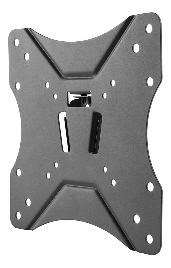 OFFICE Compact Slim Fixed Wall Mount, 23"-42", 25 kg, black Sort
