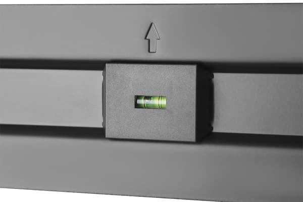 OFFICE Ultra-Slim Fixed Wall Mount, 37"-70", 35 kg, black