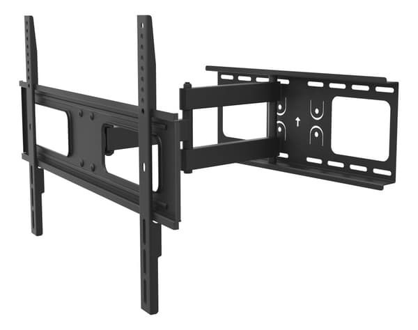 Wall mount for tv/screen, 37"-75",  max 50kg, 3 leads, black