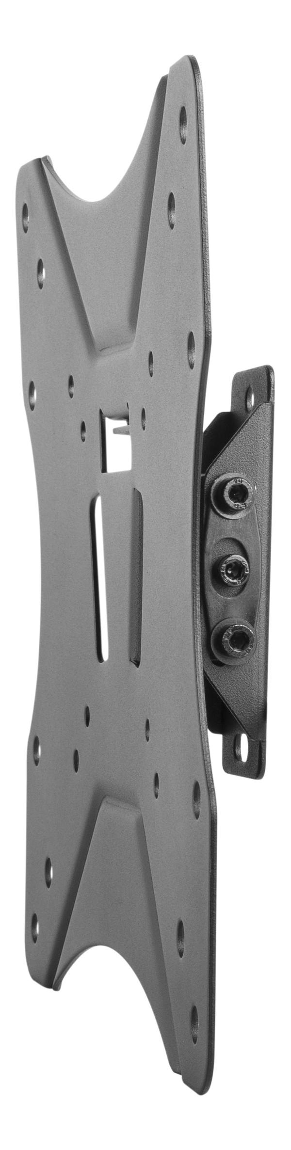 Compact slim tilt wall mount, 23"-42", 25 kg, black