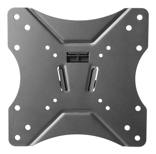 Compact slim tilt wall mount, 23"-42", 25 kg, black