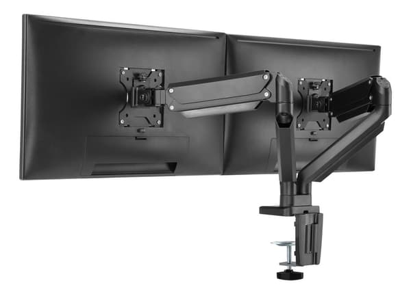 OFFICE Dual Mount Gas Spring Monitor Arm tilt 17"-32"