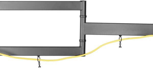 Full motion 3-way wall mount for monitor/tv, 32"-55", tilt