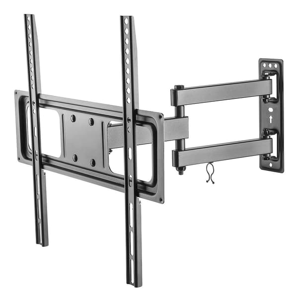 Full motion 3-way wall mount for monitor/tv, 32"-55", tilt Sort