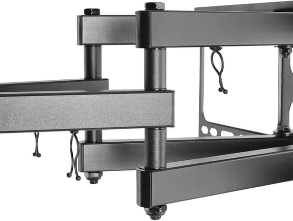 Full motion 3-way wall mount for monitor/tv, 37"-70", tilt