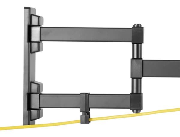 Full motion 3-way wall mount, 13-27" up to 20 kg, tilt, rota