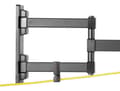 Miniatyrbillede 5 af 8: Full motion 3-way wall mount, 13-27" up to 20 kg, tilt, rota