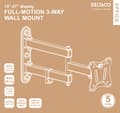 Miniatyrbilde 7 av 8: OFFICE Wall mount  13"27" LED/LCD Flat Panel TVs VESA 75x75