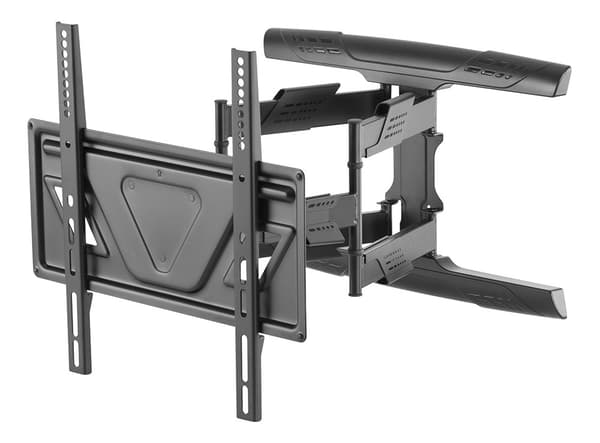 OFFICE UltraSlim Low Profile FullMotion Wall Mount 32"70" Svart
